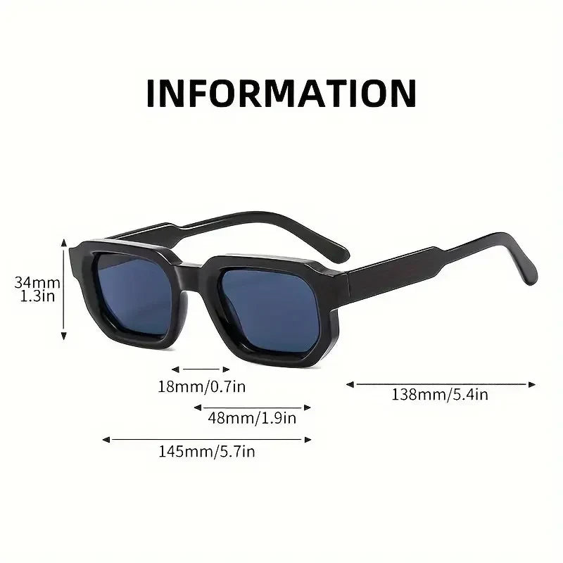 Vintage Rectangle Sunglasses