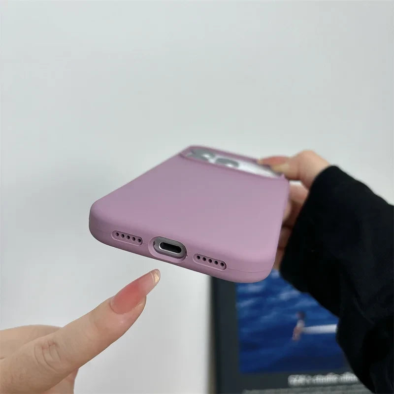 Magnetic Liquid Silicone Phone Case