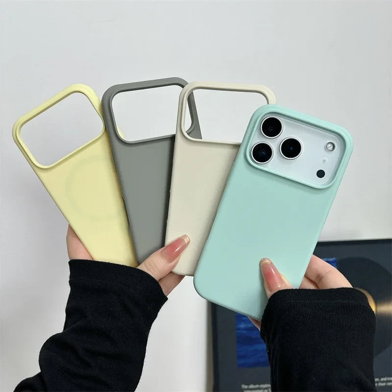 Magnetic Liquid Silicone Phone Case